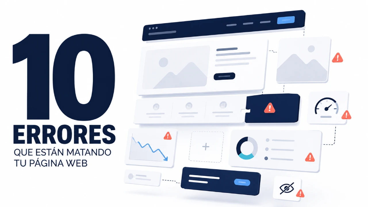 Los 10 errores más costosos en las páginas web de empresas de Huancayo (y cómo solucionarlos)