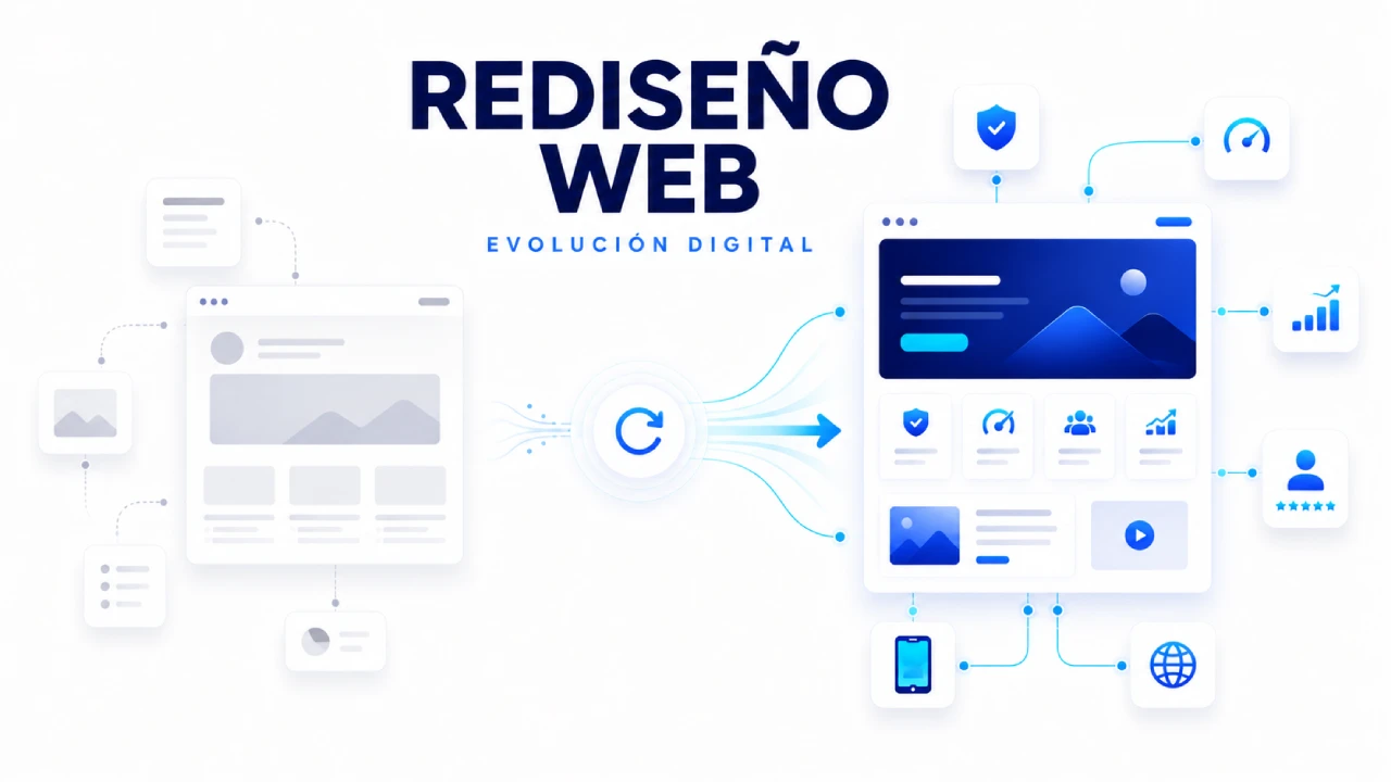 Rediseño web: cuándo renovar una página antigua y qué mejorar primero