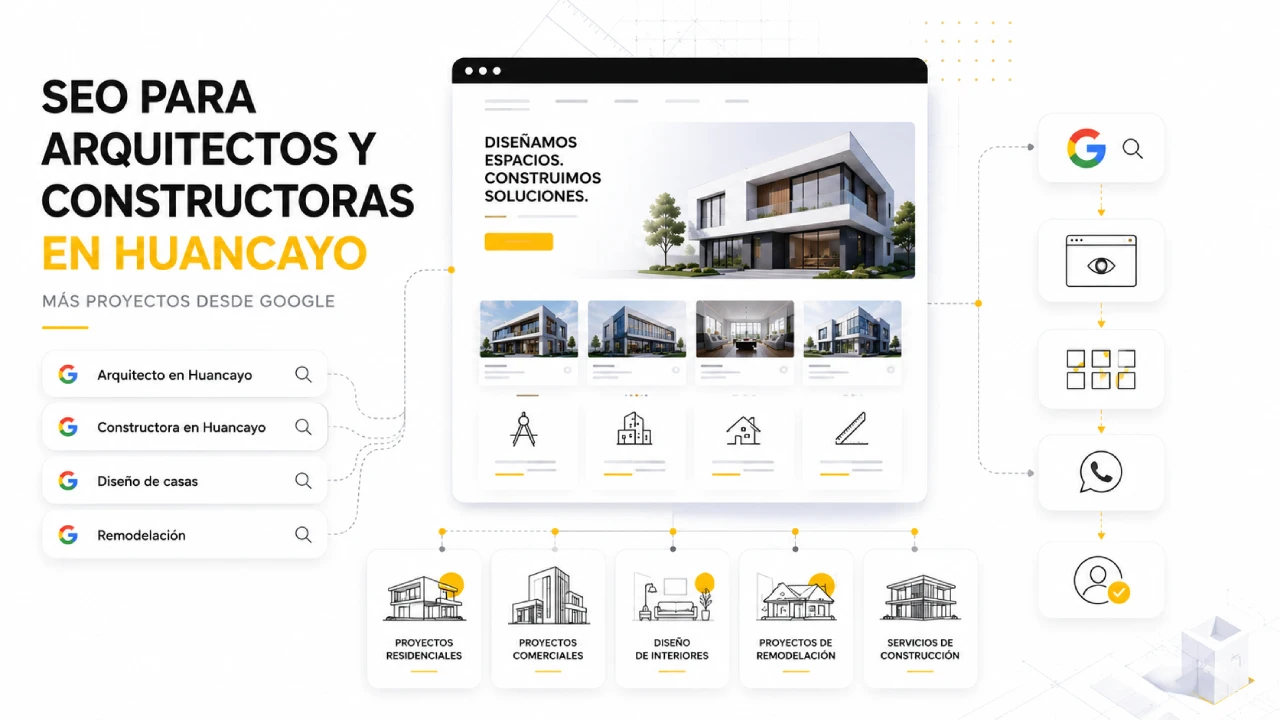 SEO para arquitectos y constructoras en Huancayo