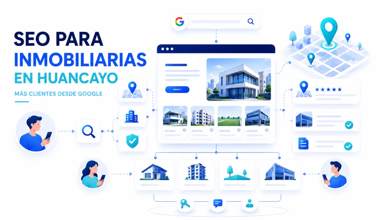 SEO para inmobiliarias en Huancayo: cómo captar compradores y propietarios